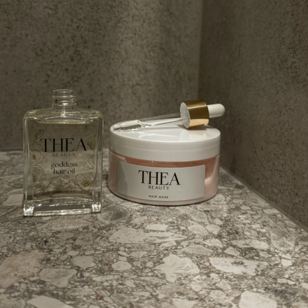 THEA BEAUTY HAIR RITUAL (olje + maska+ čistilni šampon+ negovalni šampon + leave in potion)