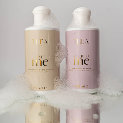 SHAMPOO DUO ( čistilni šampon + negovalni šampon)